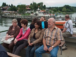  Jahresausflug 2010 Ueberfahrt zur Herreninsel
